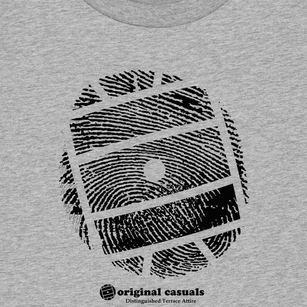 Original Casuals 'Fingerprint' Grey T-shirt