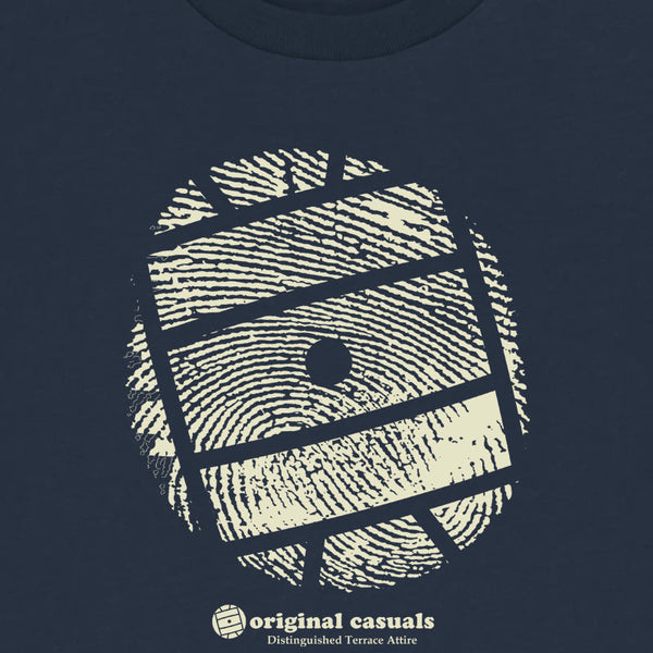 Original Casuals 'Fingerprint' Navy T-shirt