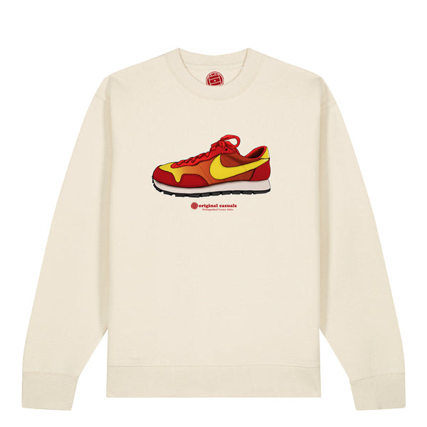 Original Casuals 'Flames' Raw Sweatshirt