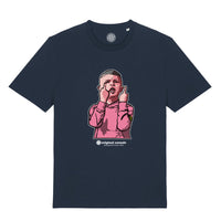 Original Casuals 'Middle Finger' Navy T-shirt