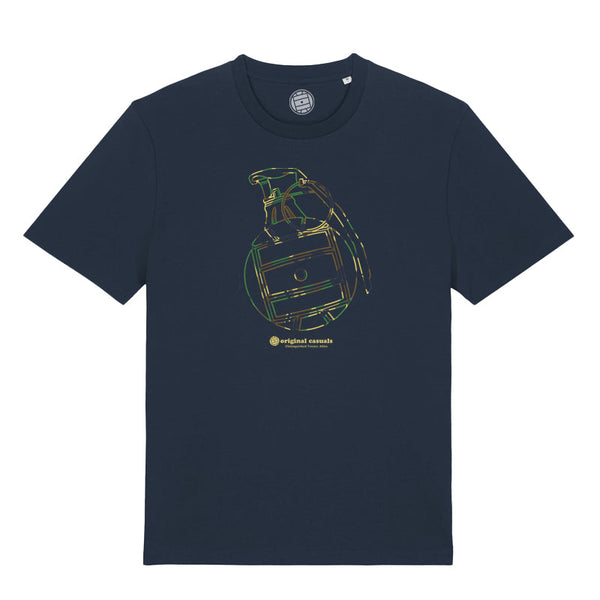 Original Casuals 'OC Grenade' Navy T-Shirt