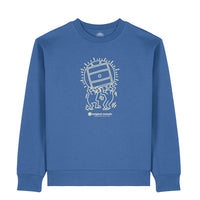 Original Casuals 'Best Buddies' Mid-Blue Sweatshirt