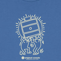 Original Casuals 'Best Buddies' Mid-Blue T-shirt