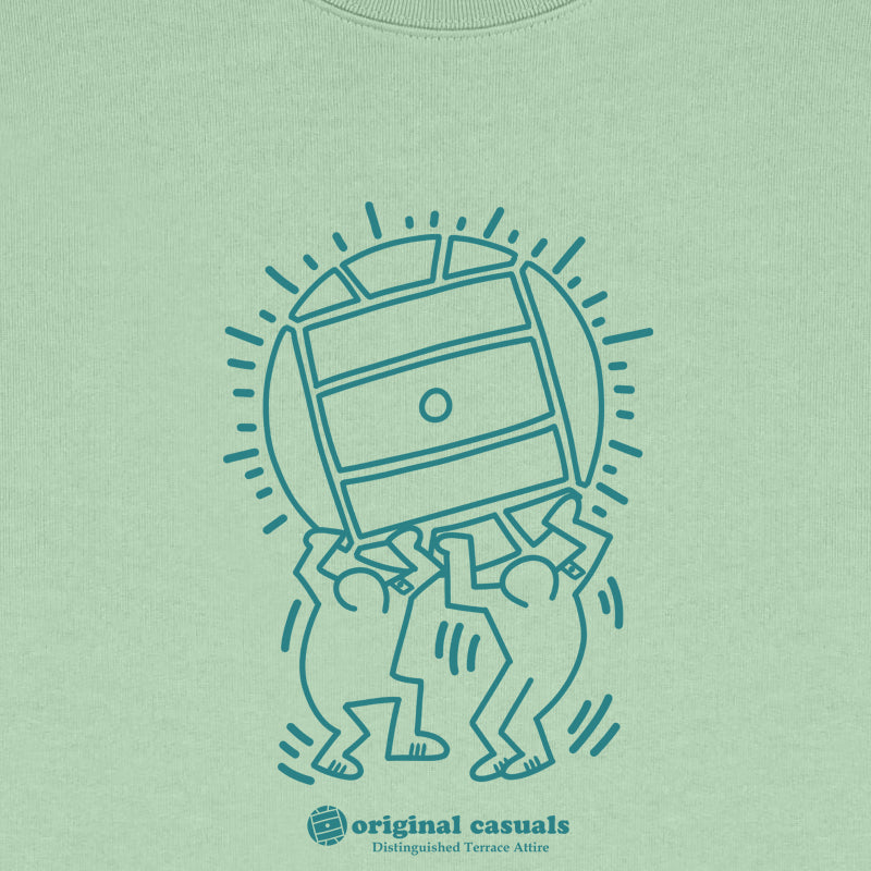 Original Casuals 'Best Buddies' Misty Green T-shirt