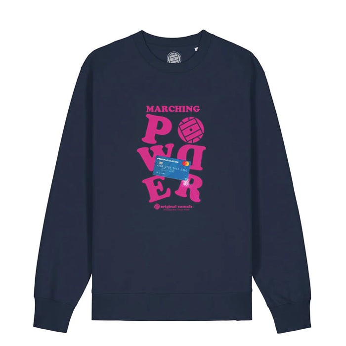 Original Casuals 'Marching Powder' Navy Sweatshirt