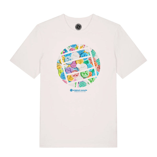 Original Casuals 'LovEball' Vintage White T-shirt