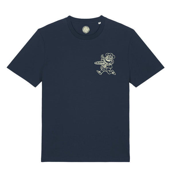 Original Casuals 'Pizza Guy' Navy T-shirt