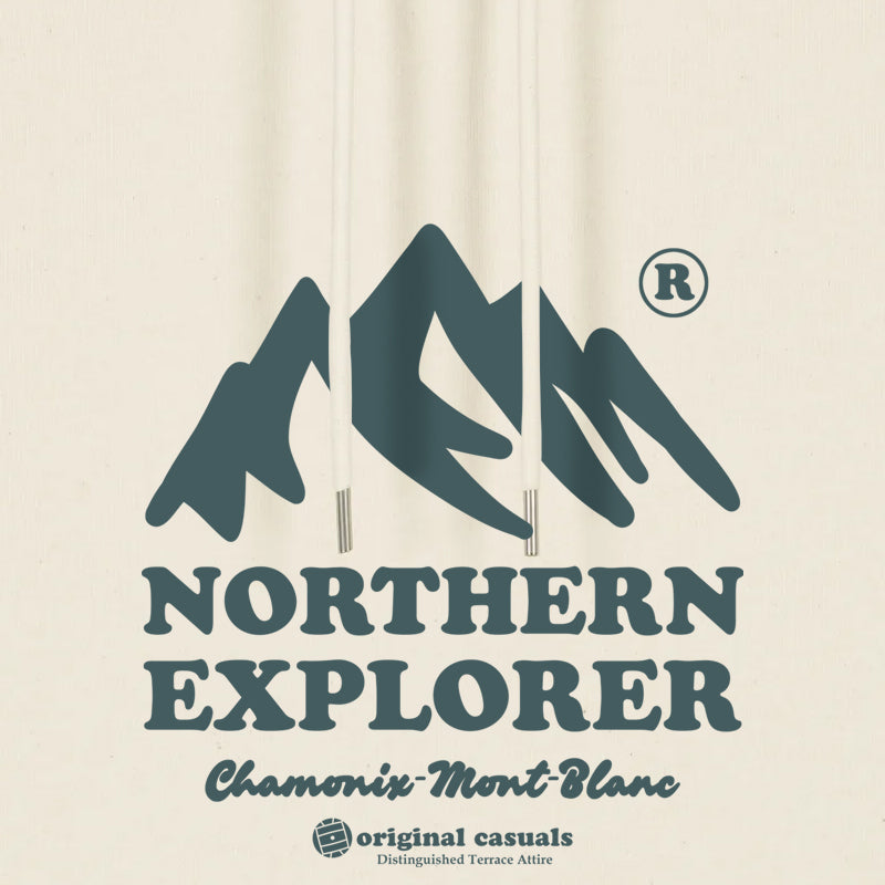 Original Casuals 'Northern Explorer' Raw Hoodie