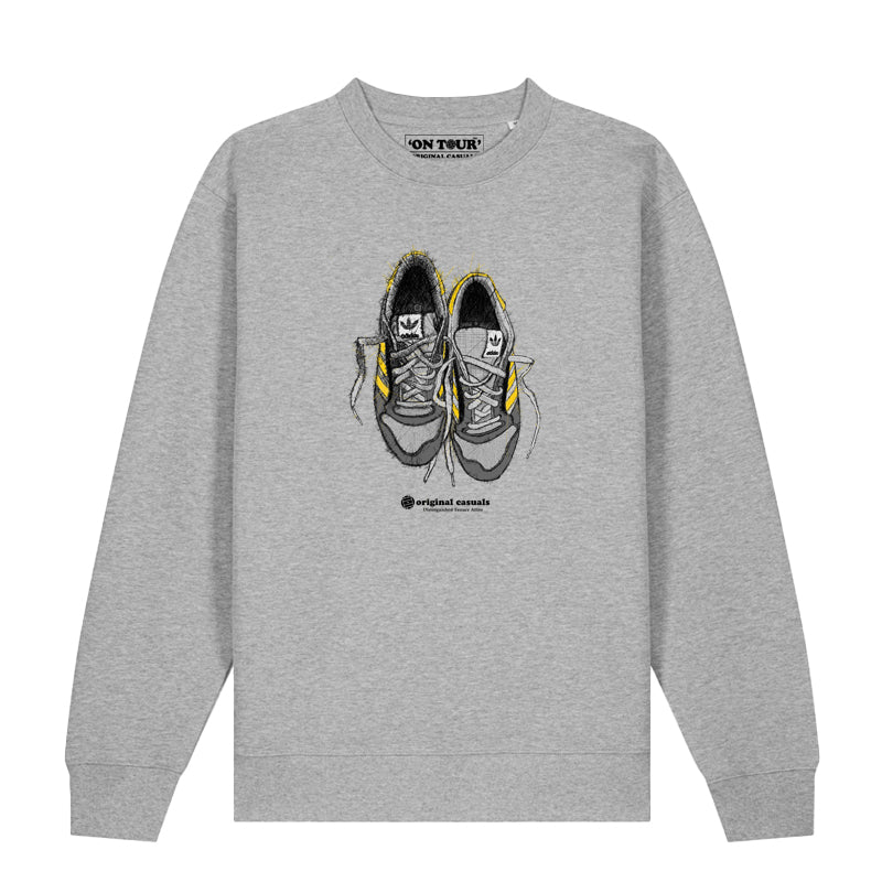 ZX600 Scribble Grey Sweatshirt