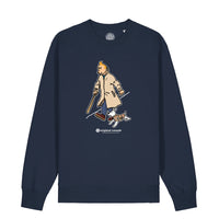 Original Casuals 'The Burberry Look' Navy Sweatshirt