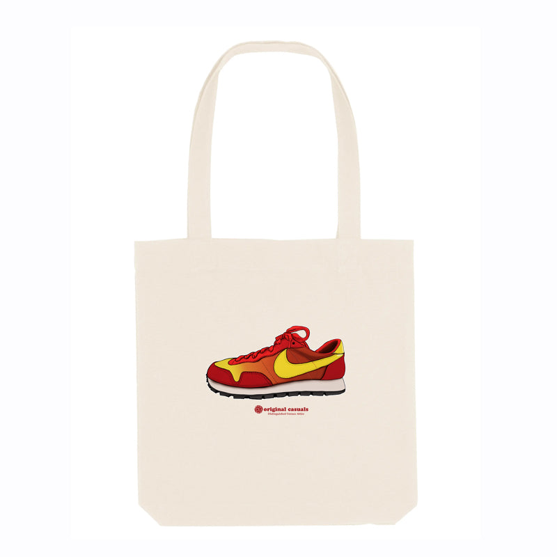 Original Casuals 'Flames' Raw tote bag