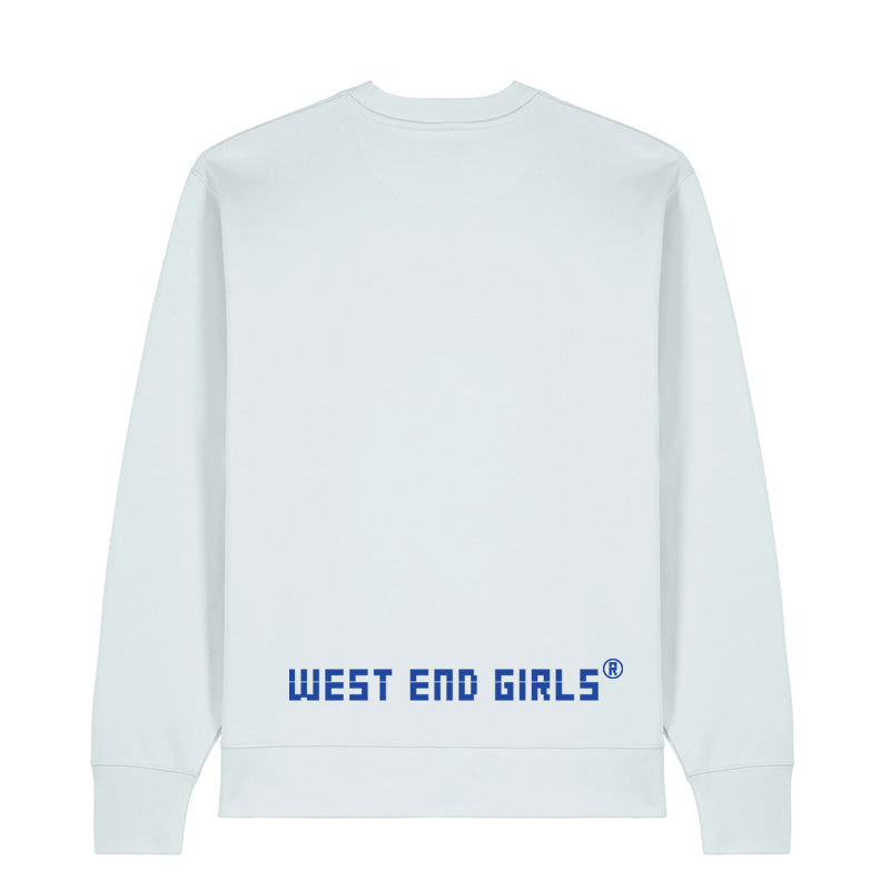 West End Girls - Ice Blue Sweatshirt